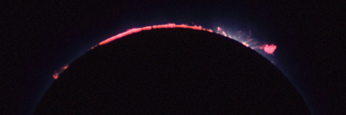 Chromosphere at 2nd Contact